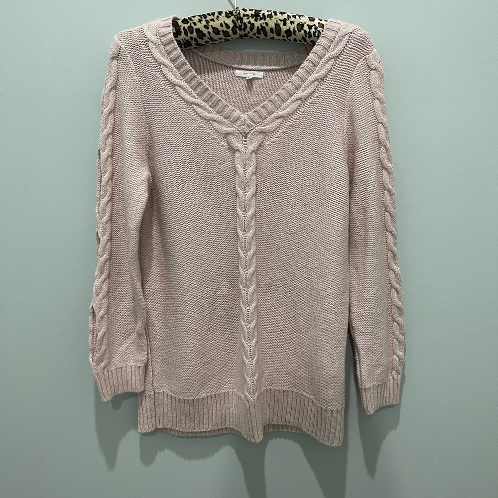 womens tan maurice’s size medium sweater